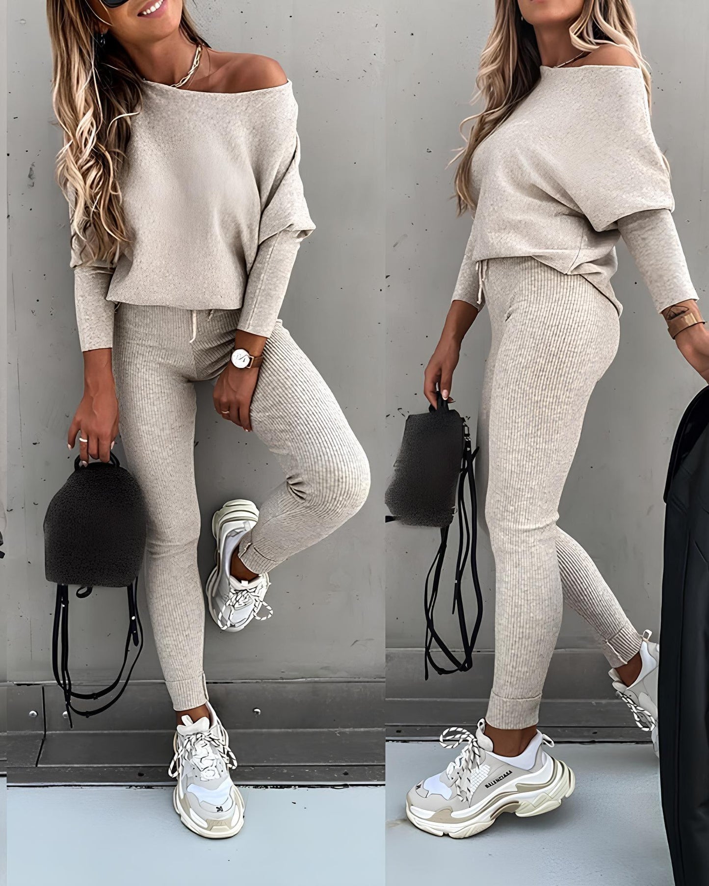 Zulay | Sportieve chique trui en legging trainingspak