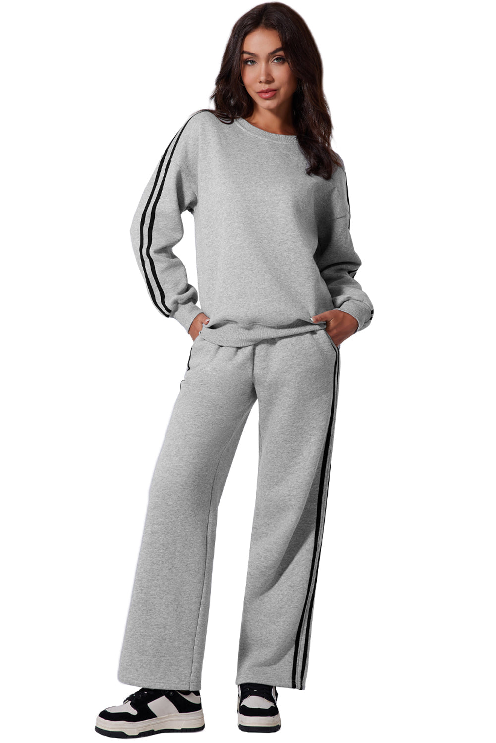 Ailin | Sportieve sweatshirt en broek actieve set