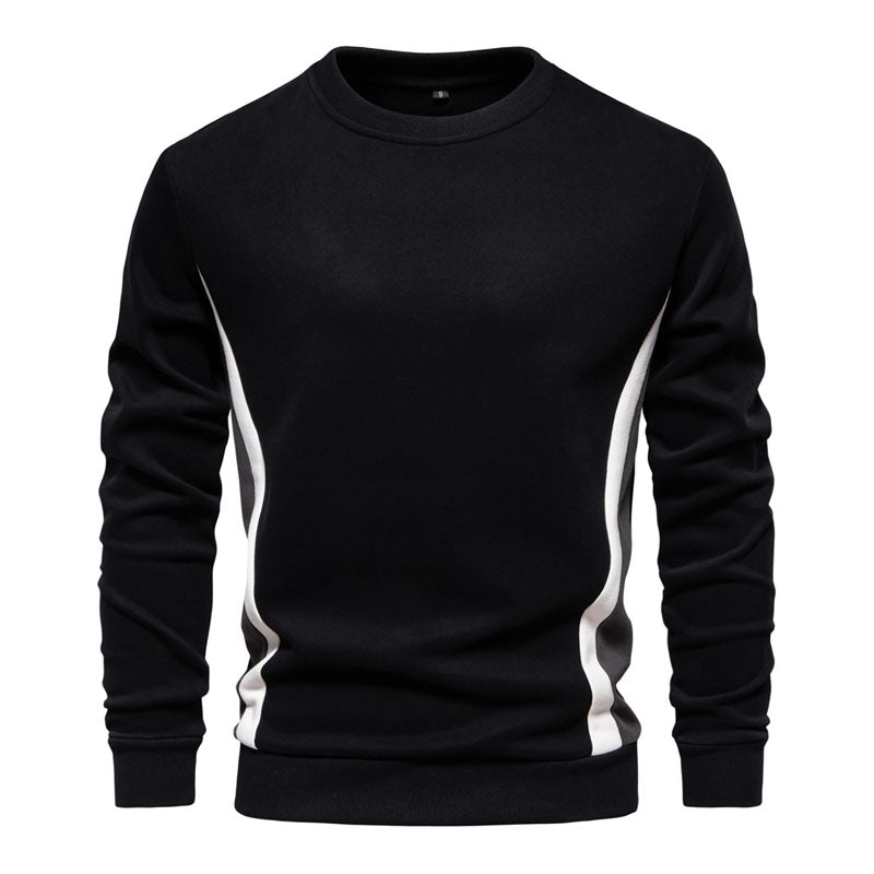 Levon | Casual pullover sweatshirt met ronde hals