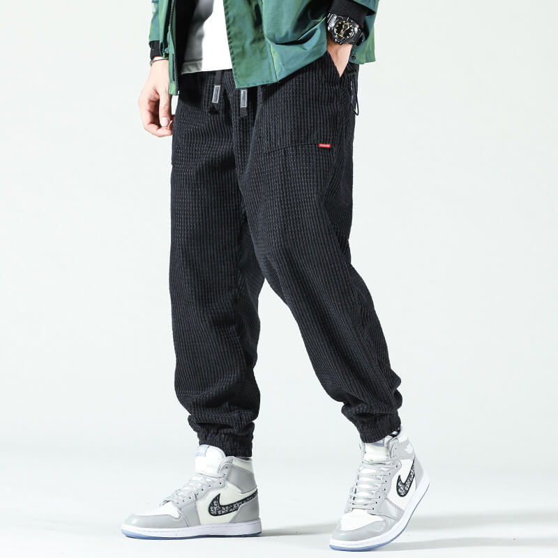 Alonso - Streetwear Herfst Corduroy Broek voor Mannen