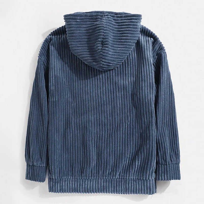 Emiel | Trendy corduroy capuchon