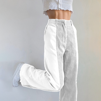 Thea - Stijlvolle Corduroy Broek voor Vrouwen