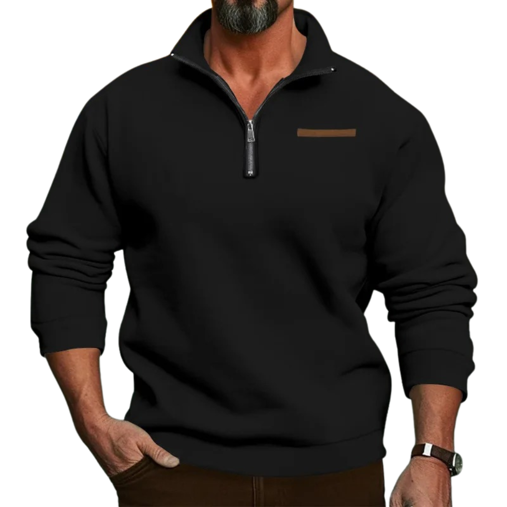 Fabio™ | Herentrui Halflange Rits - Casual Comfort
