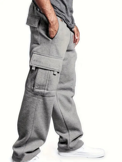 Adonis - Streetwear Herfst Cargo Joggingbroek voor Mannen