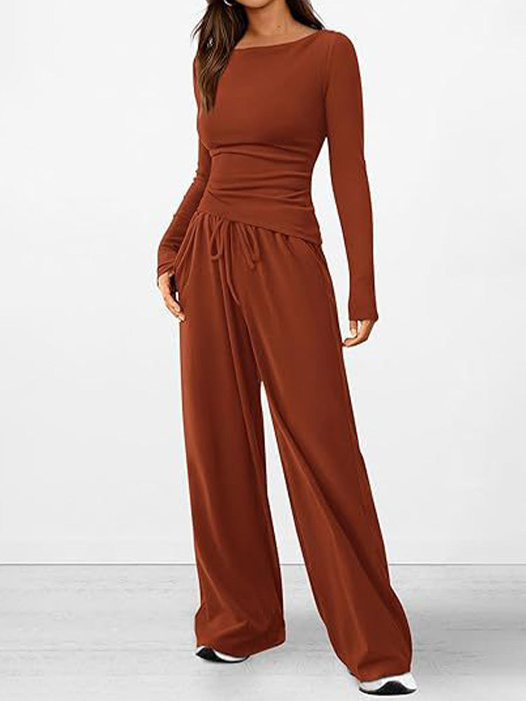 Lainey | Casual slim fit tweedelige set