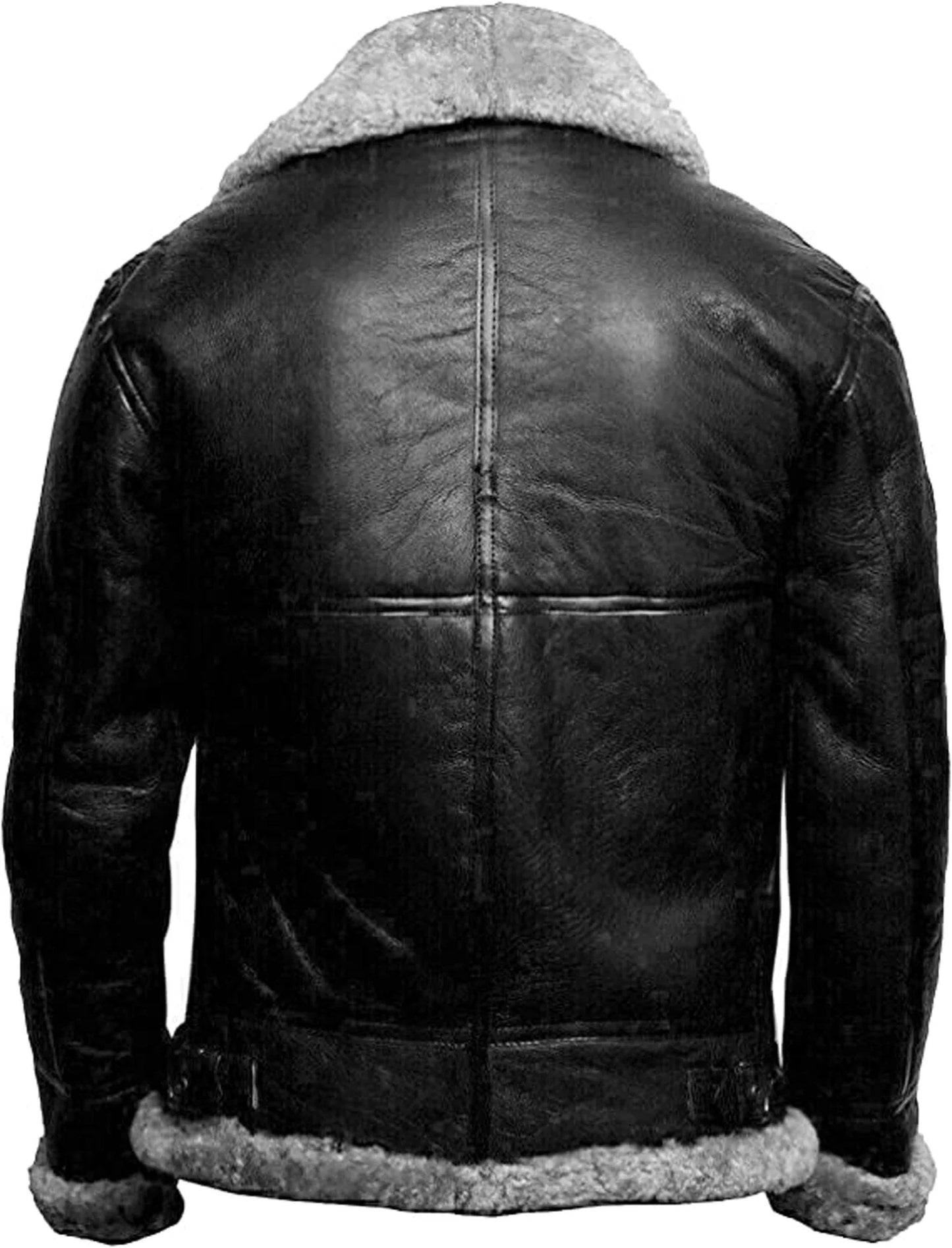 Harrison - Luxe Leren Winterjas