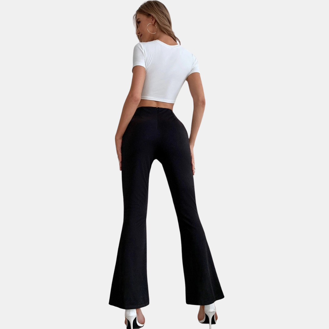 Yana - Stijlvolle Flared Broek voor Dames