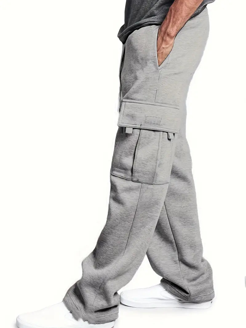 Adonis - Streetwear Herfst Cargo Joggingbroek voor Mannen