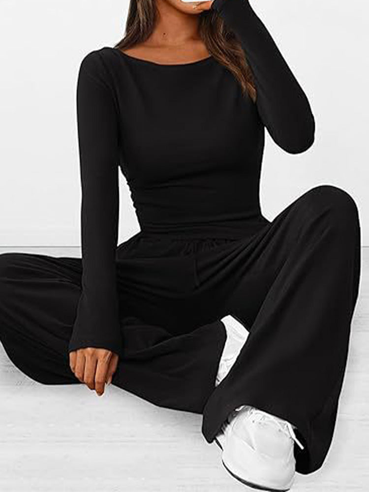 Lainey | Casual slim fit tweedelige set