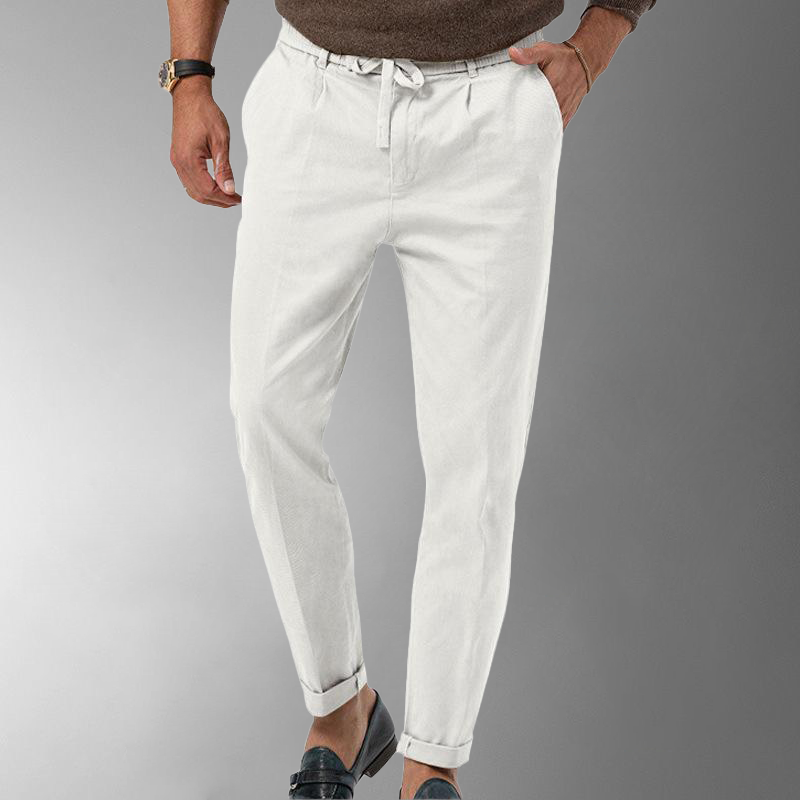 Jerry - Ademende Linnen Broek voor de Zomer voor Mannen