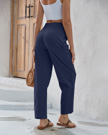 Kristine - Stijlvolle Hoge Taille Broek voor Vrouwen
