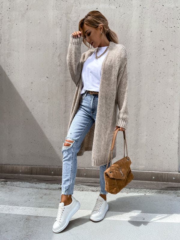 Nina | Gebreide Vest voor Herfst/Winter