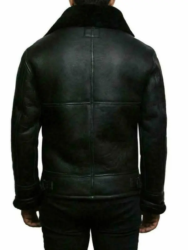 Harrison - Luxe Leren Winterjas