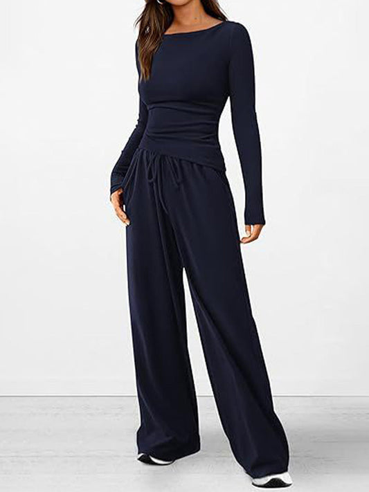 Lainey | Casual slim fit tweedelige set