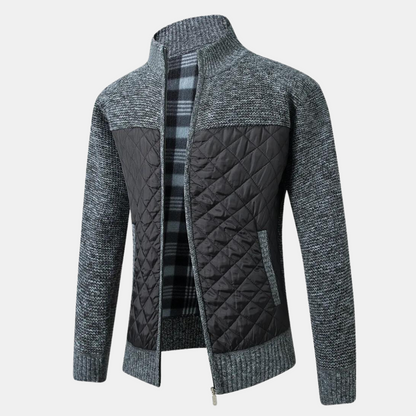 Vortex | Stijlvol Heren Vest met Opstaande Kraag