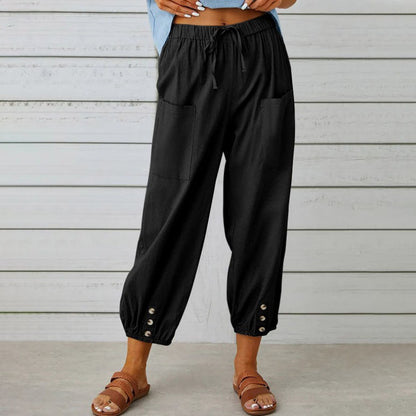 Emily - Stijlvolle Wijde Broek voor Vrouwen