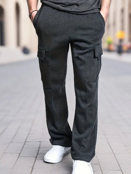 Adonis - Streetwear Herfst Cargo Joggingbroek voor Mannen