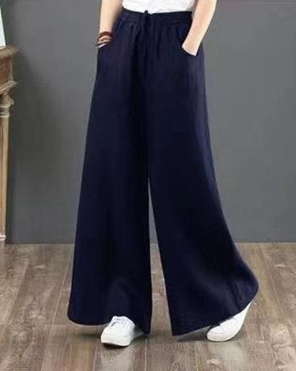 Eve - Comfortabele Broek in Effen Kleur voor Vrouwen