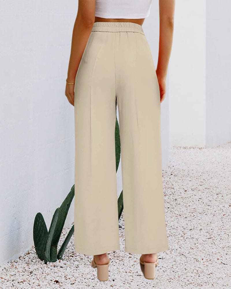 Elaine - Broek met Hoge Taille
