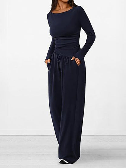 Lainey | Casual slim fit tweedelige set