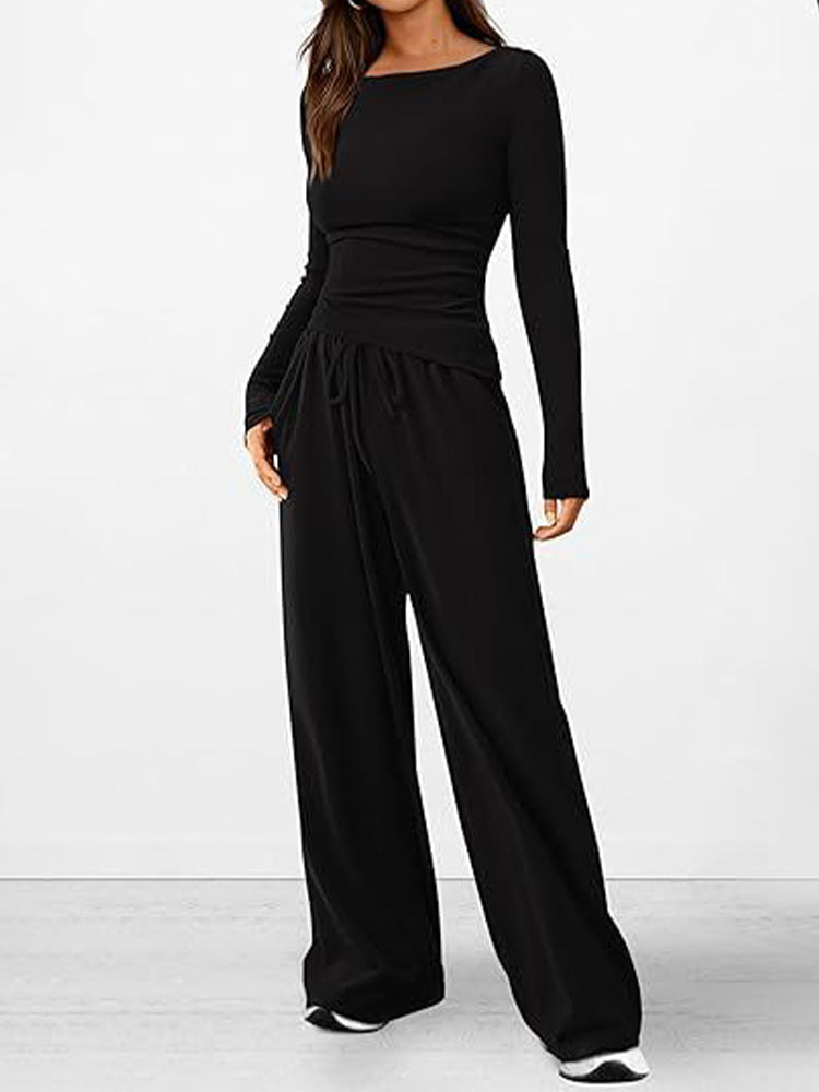 Lainey | Casual slim fit tweedelige set
