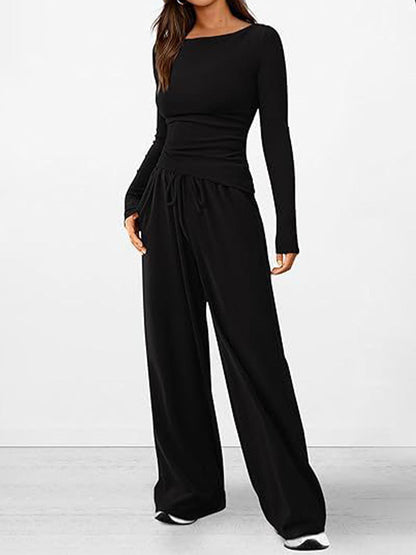 Lainey | Casual slim fit tweedelige set