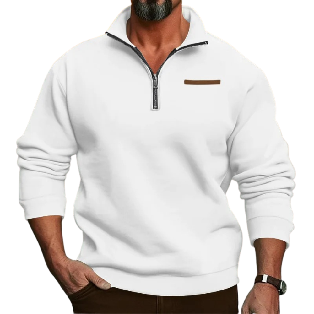 Fabio™ | Herentrui Halflange Rits - Casual Comfort