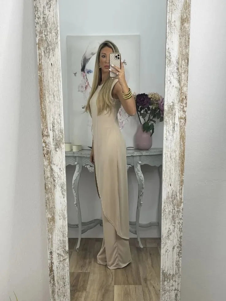7 Kleurige Jersey Vrouwen Dress