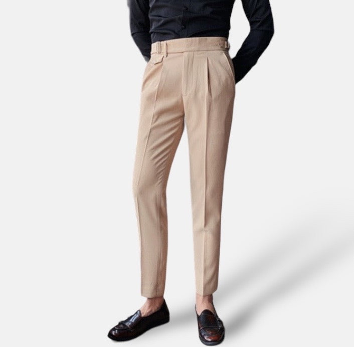 Louis - Stijlvolle Britse Business Herfst Broek voor Mannen