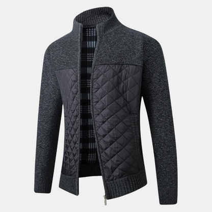 Vortex | Stijlvol Heren Vest met Opstaande Kraag