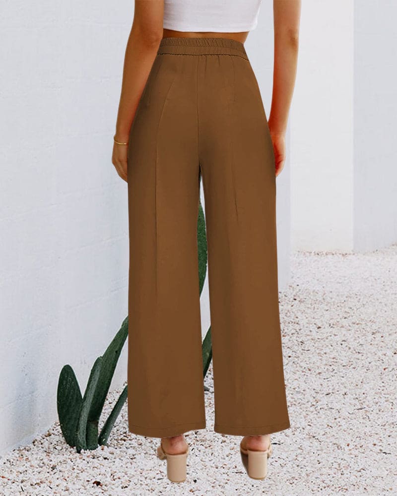 Elaine - Broek met Hoge Taille