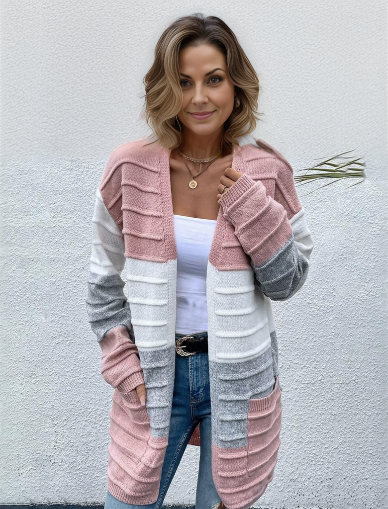 Elina - Elegante Dames Gebreide Vest voor Stijl en Comfort