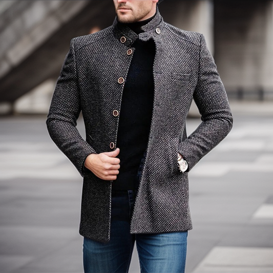 Vincenzo - Vintage Gebreide Jas