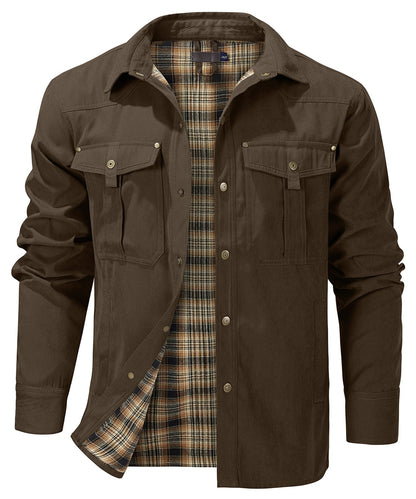 Mathis | Gevoerd denim jack