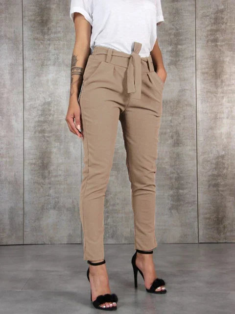 Beatrix - Luchtige Chiffon Broek voor Vrouwen, Perfect voor Zomerse Dagen