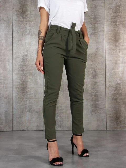 Beatrix - Luchtige Chiffon Broek voor Vrouwen, Perfect voor Zomerse Dagen