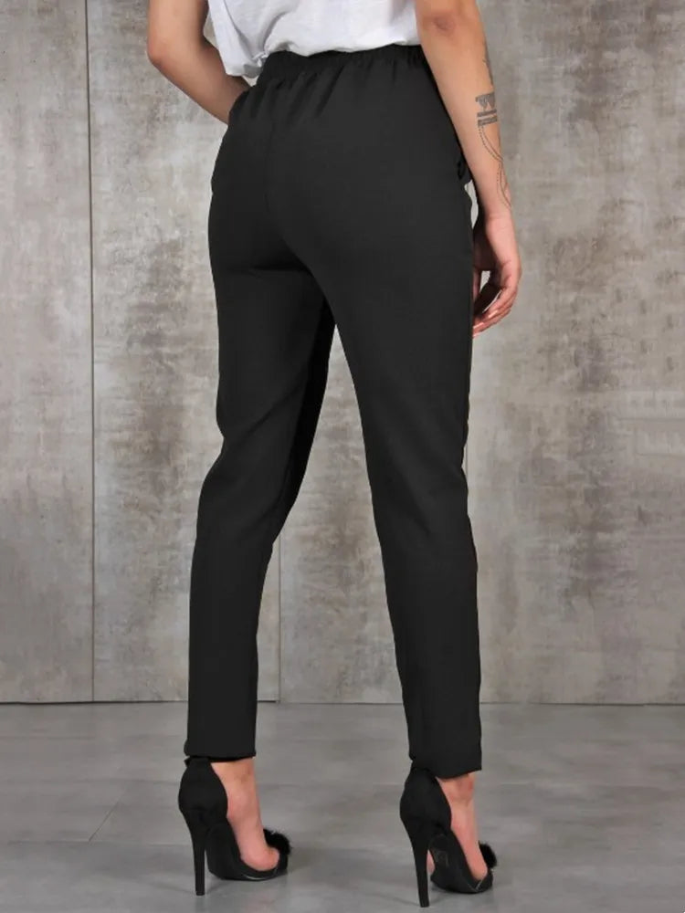 Beatrix - Luchtige Chiffon Broek voor Vrouwen, Perfect voor Zomerse Dagen