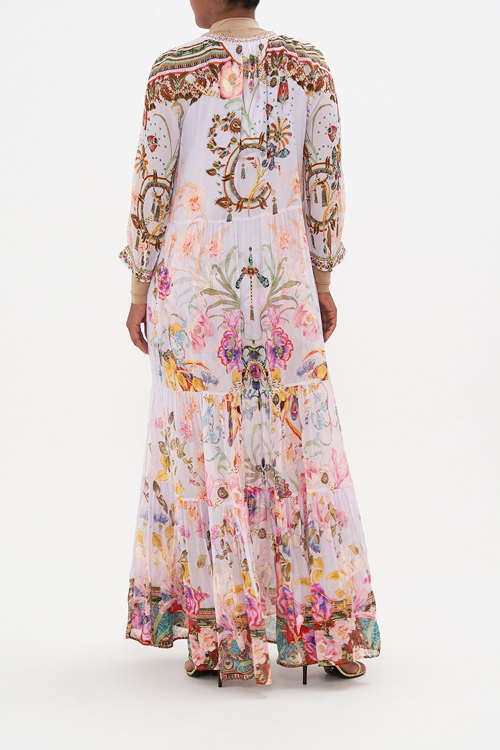 Elegante Roze Maxi Jurk