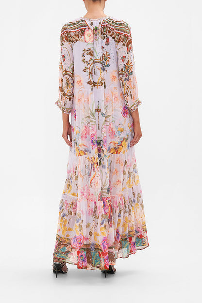 Elegante Roze Maxi Jurk
