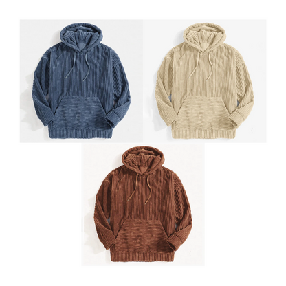 Emiel | Trendy corduroy capuchon