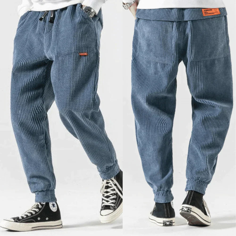 Alonso - Streetwear Herfst Corduroy Broek voor Mannen