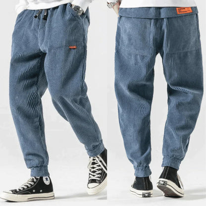 Alonso - Streetwear Herfst Corduroy Broek voor Mannen