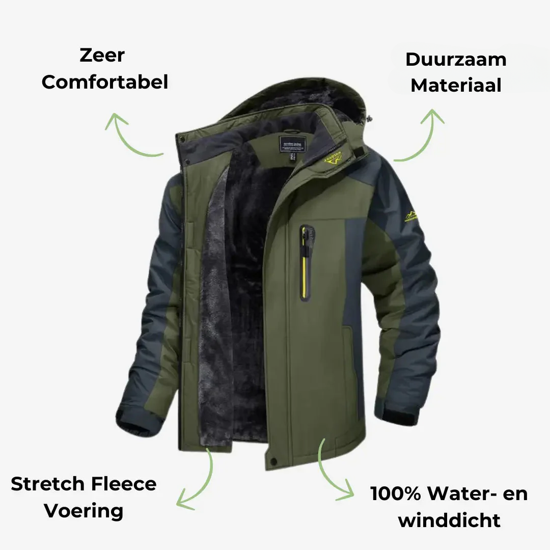 Vitorio Gevoerde Winterjas voor Outdooractiviteiten