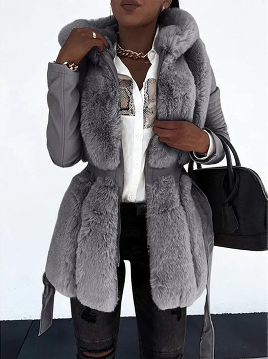 Amelie - Elegante Halflange Winterjas voor Dames