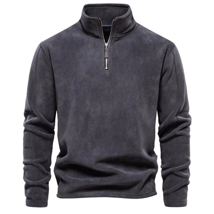 Romer | Casual Fleece Trui met Opstaande Kraag