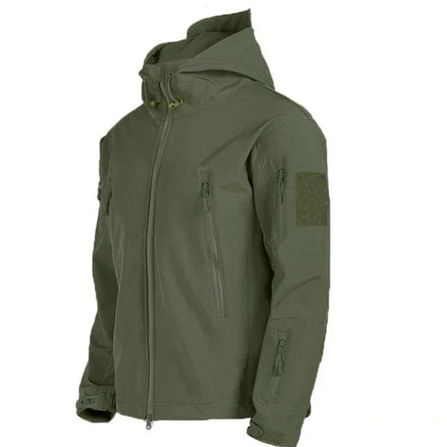 Jeroen | Militair fleecejack voor heren