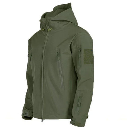 Jeroen | Militair fleecejack voor heren