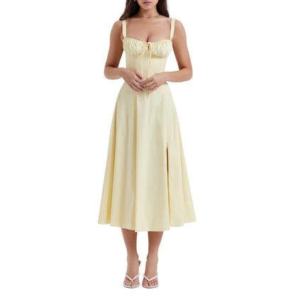 Sanne™ - Gebloemde Midriff Korter Jurk