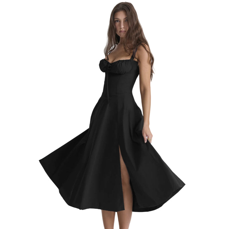 Sanne™ - Gebloemde Midriff Korter Jurk