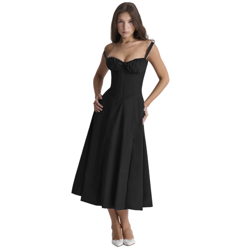 Sanne™ - Gebloemde Midriff Korter Jurk